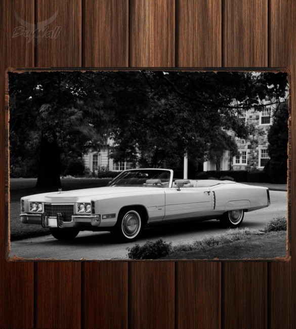 Металлическая табличка Cadillac Eldorado Convertible 064 Металлическая табличка Cadillac Eldorado Convertible 064